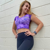 JMU Tie Dye Babydoll Tee