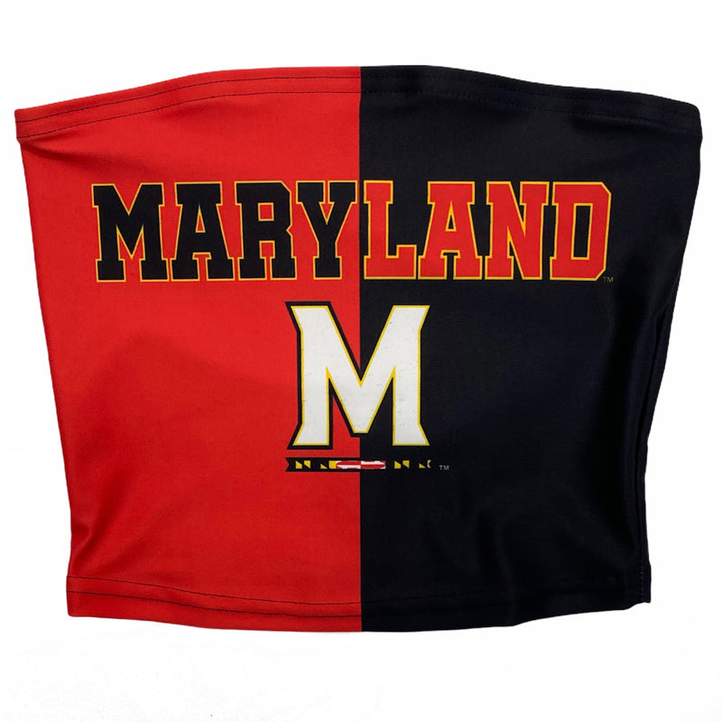 Maryland Terps Two Tone Tube Top