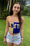 JMU Two Tone Tube Top