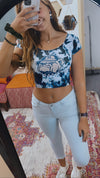 Georgetown Tie Dye Babydoll Tee