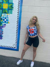 Syracuse Tie Dye Babydoll Tee