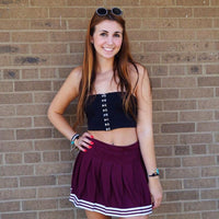 Maroon Tailgate Skirt