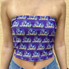 JMU All Over Tube Top
