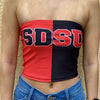San Diego State Aztecs Two Tone Tube Top