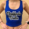 Buffalo Bulls Blue Crop Tank Top
