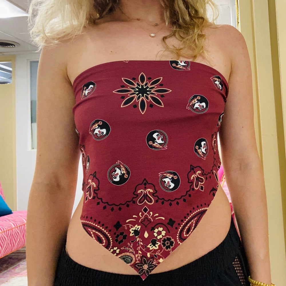 Florida State Bandana Top