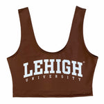 Lehigh Brown Crop Top