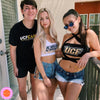 UCF Black Multiway Bandeau Top