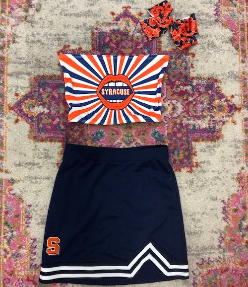 Syracuse Starburst Lips Tube Top