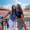 Illinois Fighting Illini Black Babydoll Tee