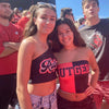 Rutgers Two Tone Tube Top