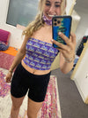 JMU All Over Tube Top