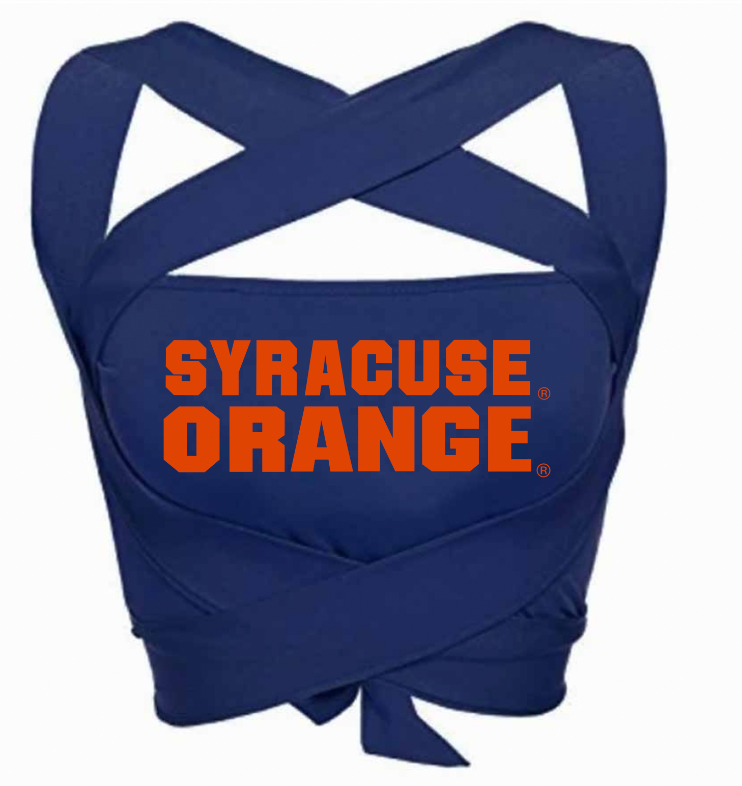 Syracuse Navy Multiway Bandeau Top