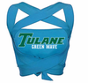 Tulane Light Blue Multi Way Bandeau Top