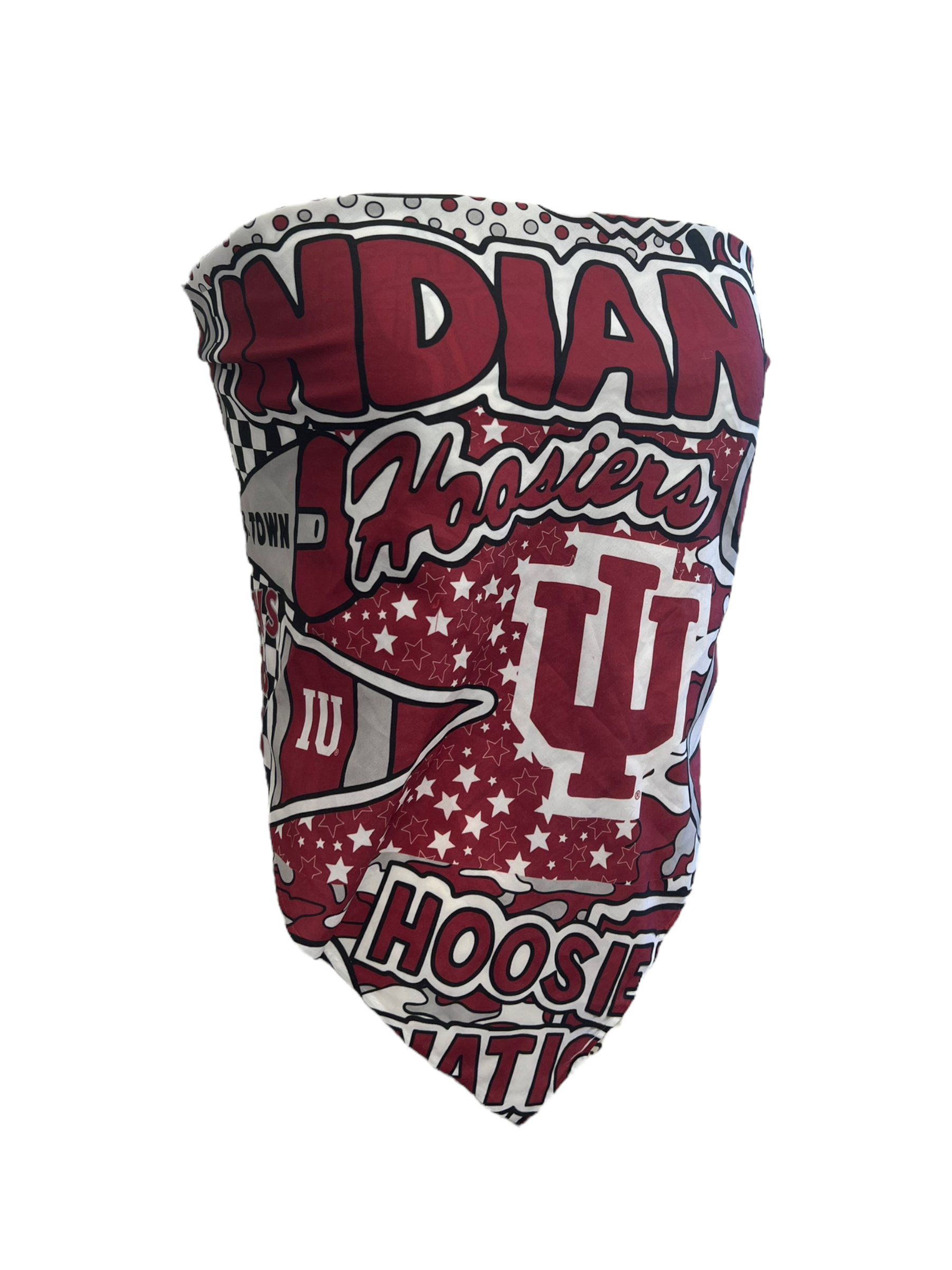 Indiana Collage Bandana Top