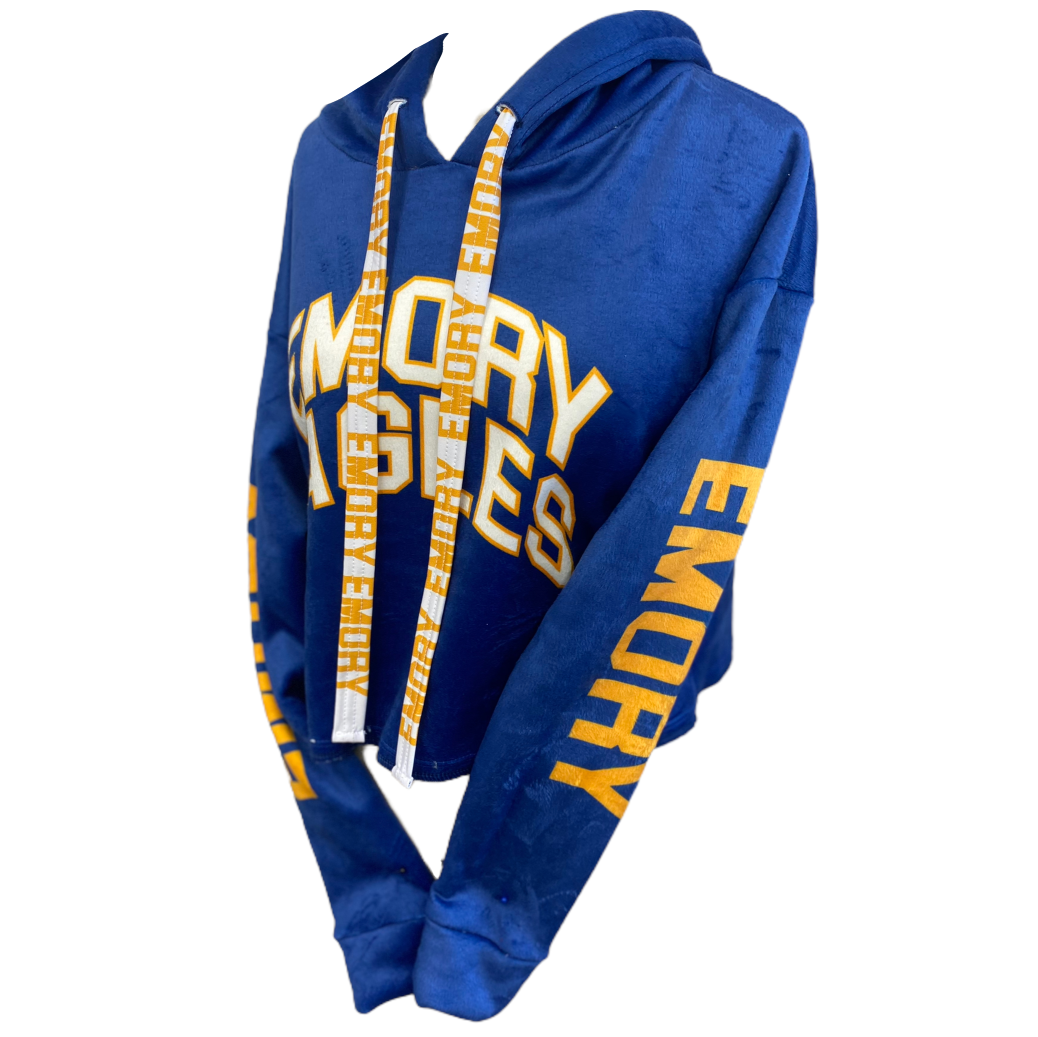 Emory Varsity Furry Hoodie
