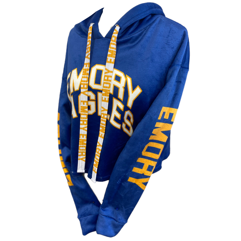 Emory Varsity Furry Hoodie