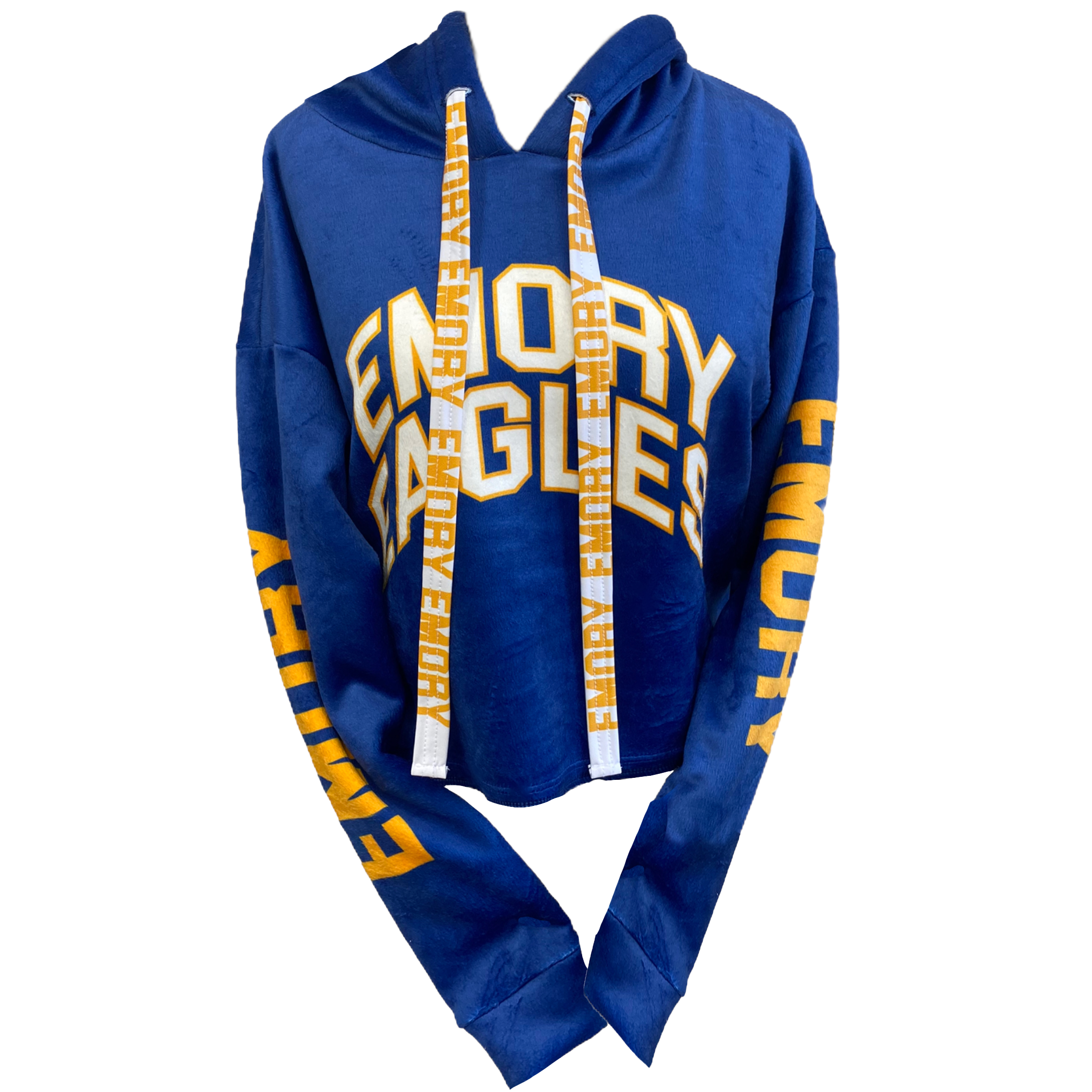 Emory Varsity Furry Hoodie lojobands