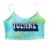 Tulane Tie Dye Spaghetti Tank