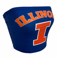 Illinois Fighting Illini Navy Tube Top