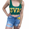 Vermont Green Crop Tank Top