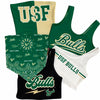 USF Green Crop Tank Top