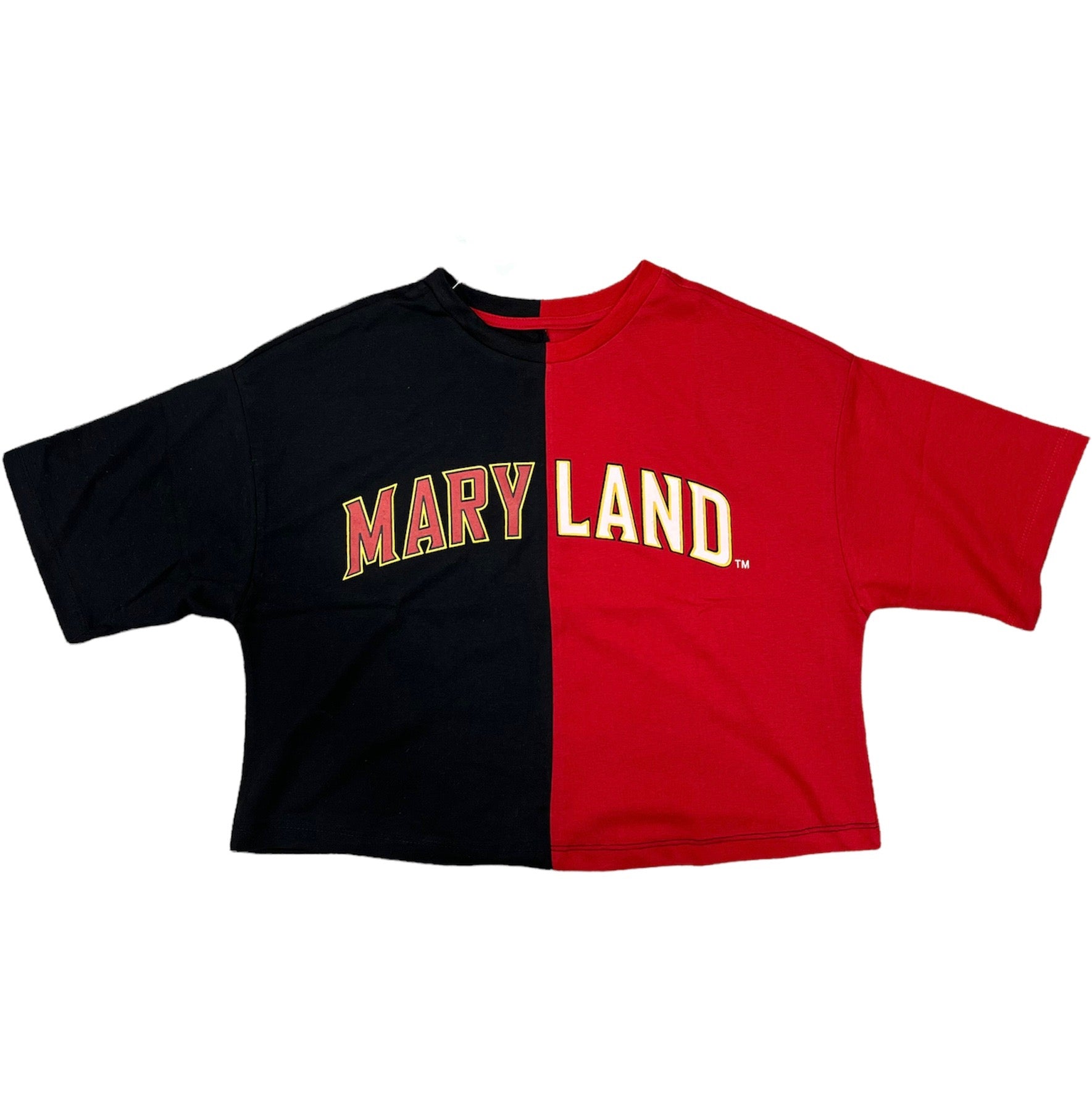 Maryland Terps Split Tee