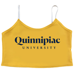 Quinnipiac Yellow Spaghetti Tank Top