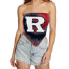 Rutgers Tie Dye Bandana Top
