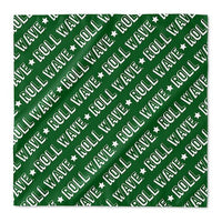 Tulane Roll Wave Stars Bandana Top