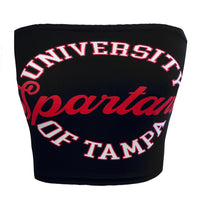 Tampa Spartans Black Tube Top