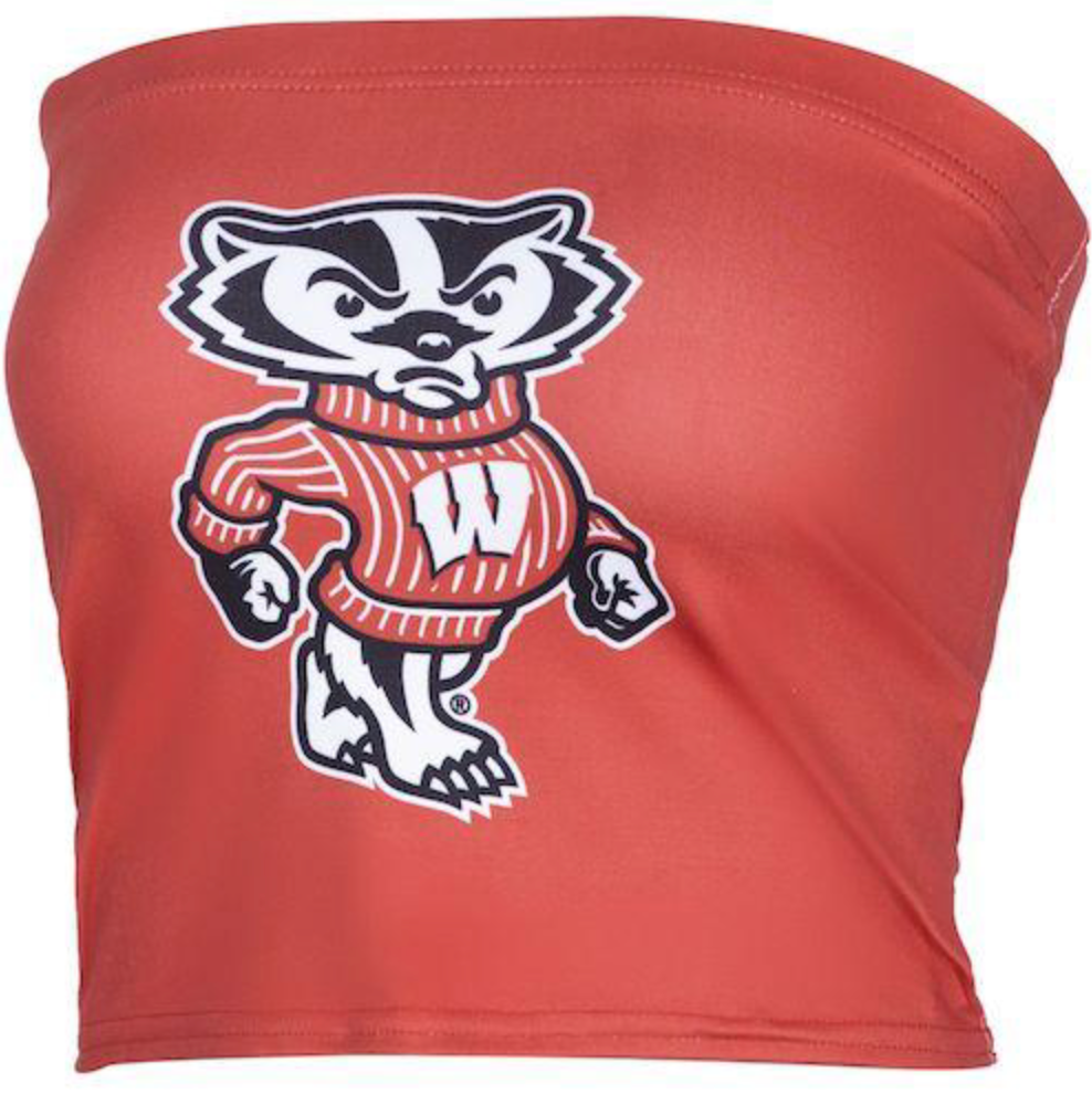 Wisconsin Badgers Bucky Tube Top