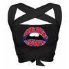 University of Arizona Black Multiway Bandeau Top