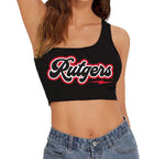 Rutgers Lightning One Shoulder Top