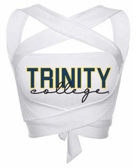 Trinity College White Multi Way Bandeau Top