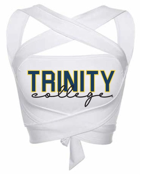 Trinity College White Multi Way Bandeau Top