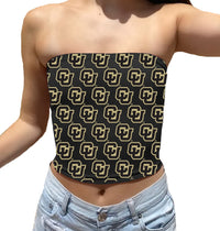 Colorado Boulder Black All Over Tube Top