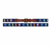 Dancing Bears Needlepoint Belt
