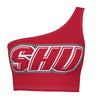 Sacred Heart Red One Shoulder Top