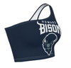 Howard Bison Navy One Shoulder Top