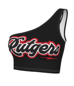 Rutgers Lightning One Shoulder Top