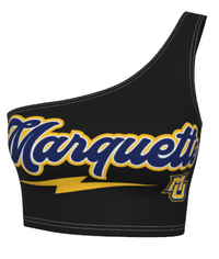 Marquette Lightning One Shoulder Top