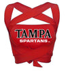 Tampa Spartans Red Multi Way Bandeau Top