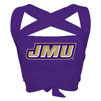 JMU Purple Multi Way Bandeau Top