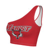 Marist Red One Shoulder Top