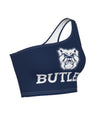 Butler Navy One Shoulder Top