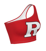 Rutgers Red One Shoulder Top