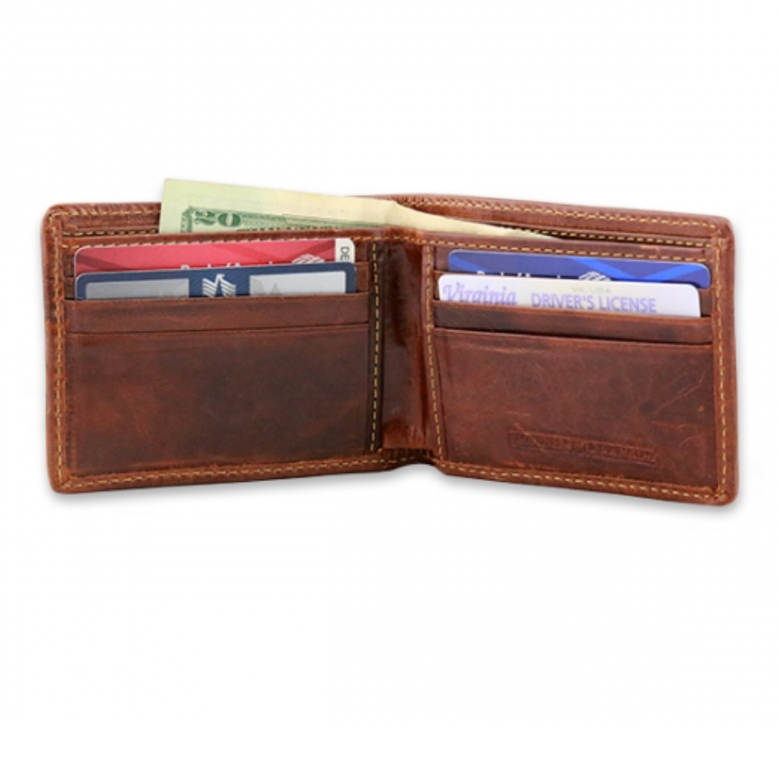 University of Michigan Needlepoint Bi-Fold Wallet