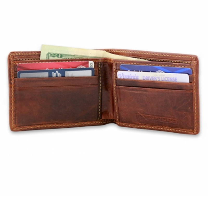 Kentucky Needlepoint Bi-Fold Wallet