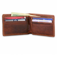Tulane Needlepoint Bi-Fold Wallet